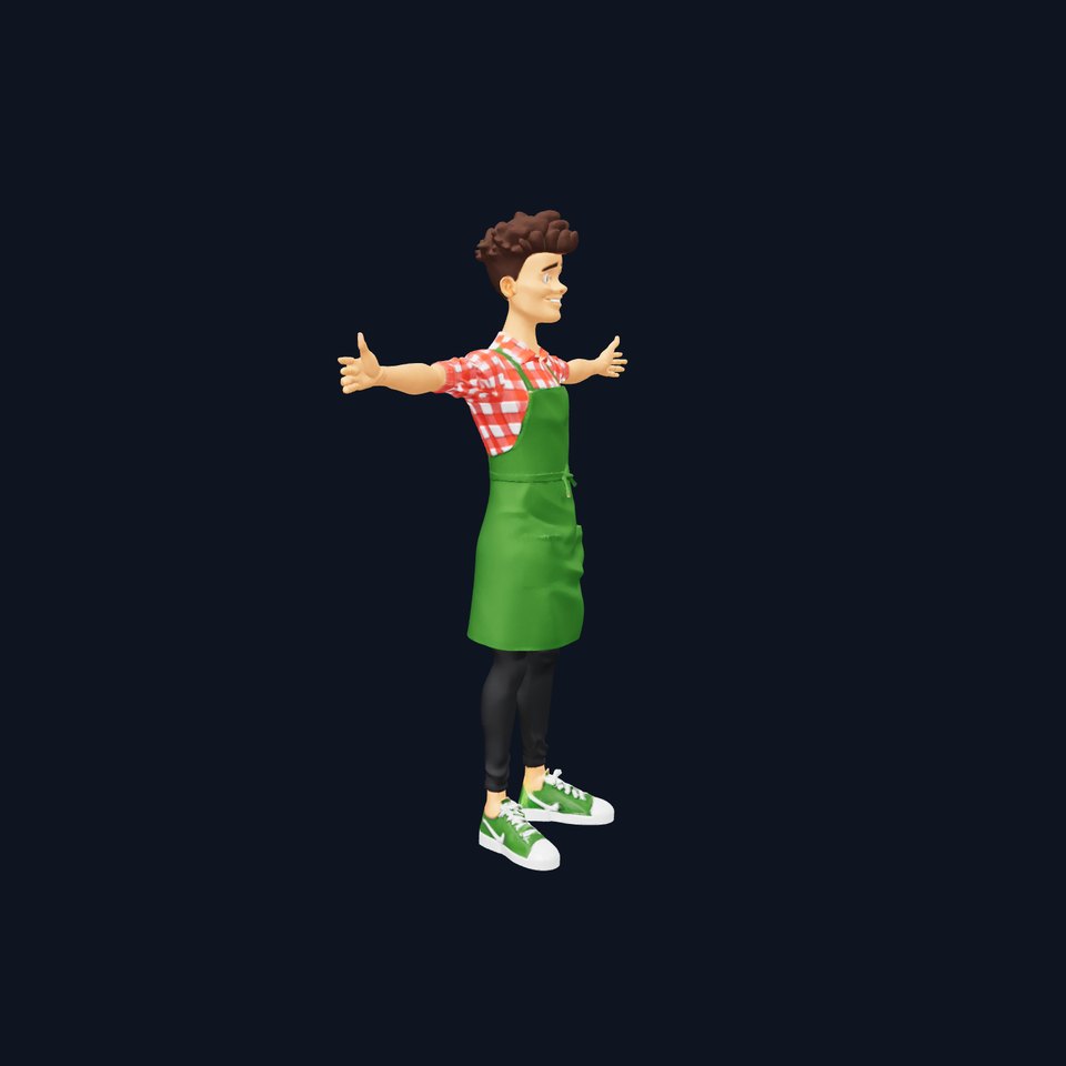 Energetic Barista model pack